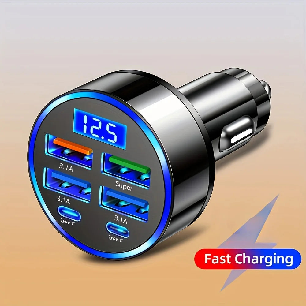 QuickCharge Car Power Hub