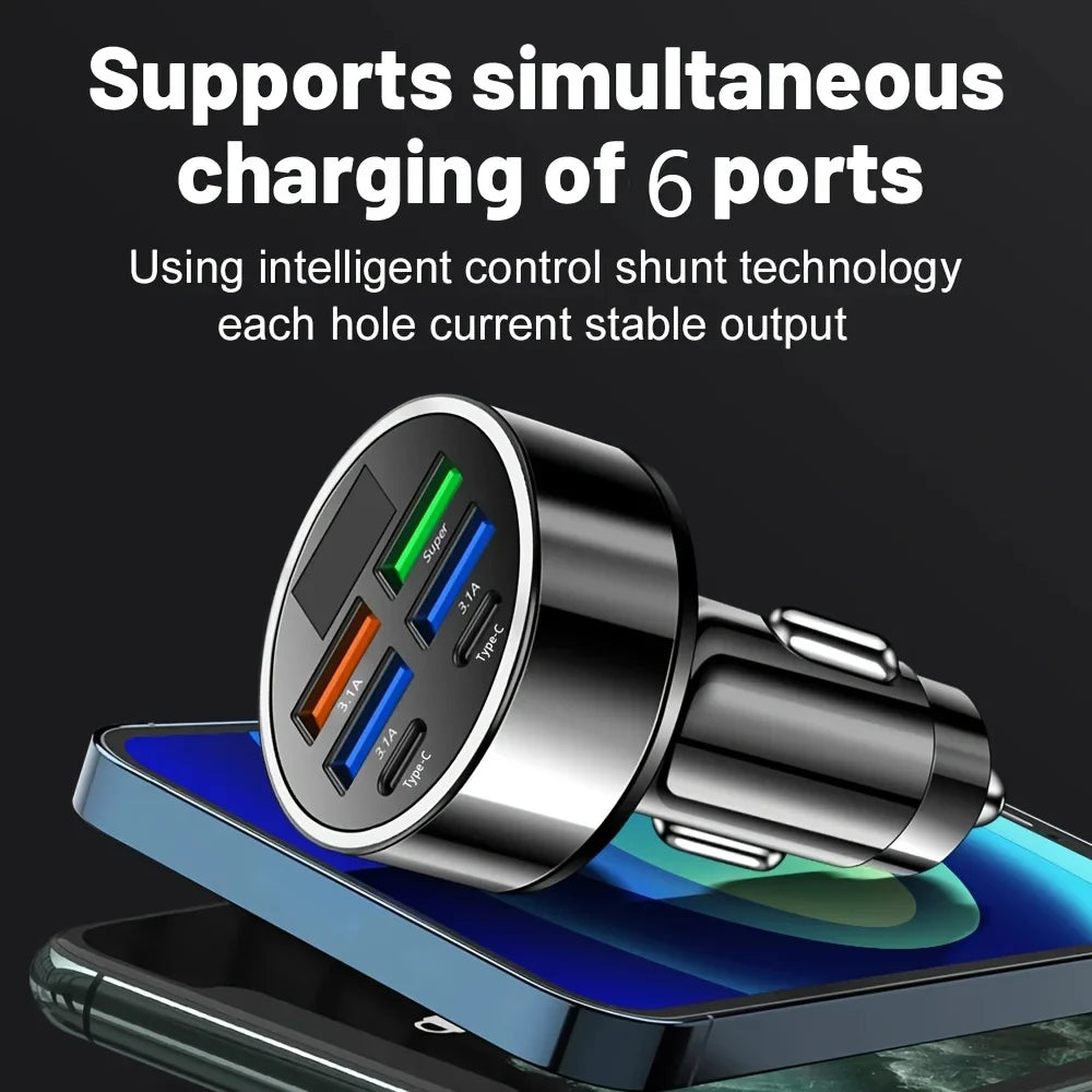 QuickCharge Car Power Hub